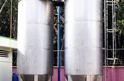 Continuous sand filter